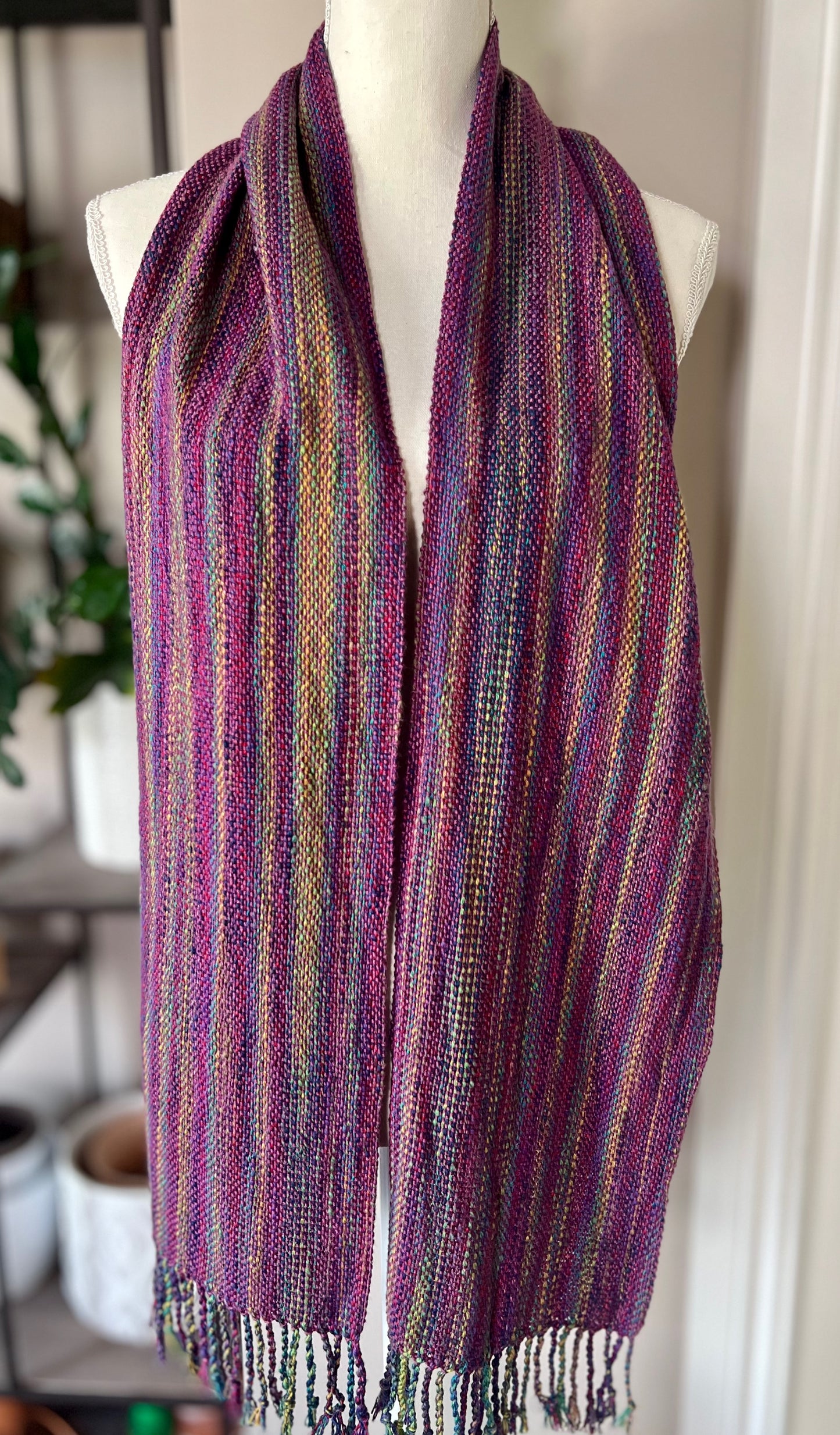Mystic Mulberry Bamboo Scarf