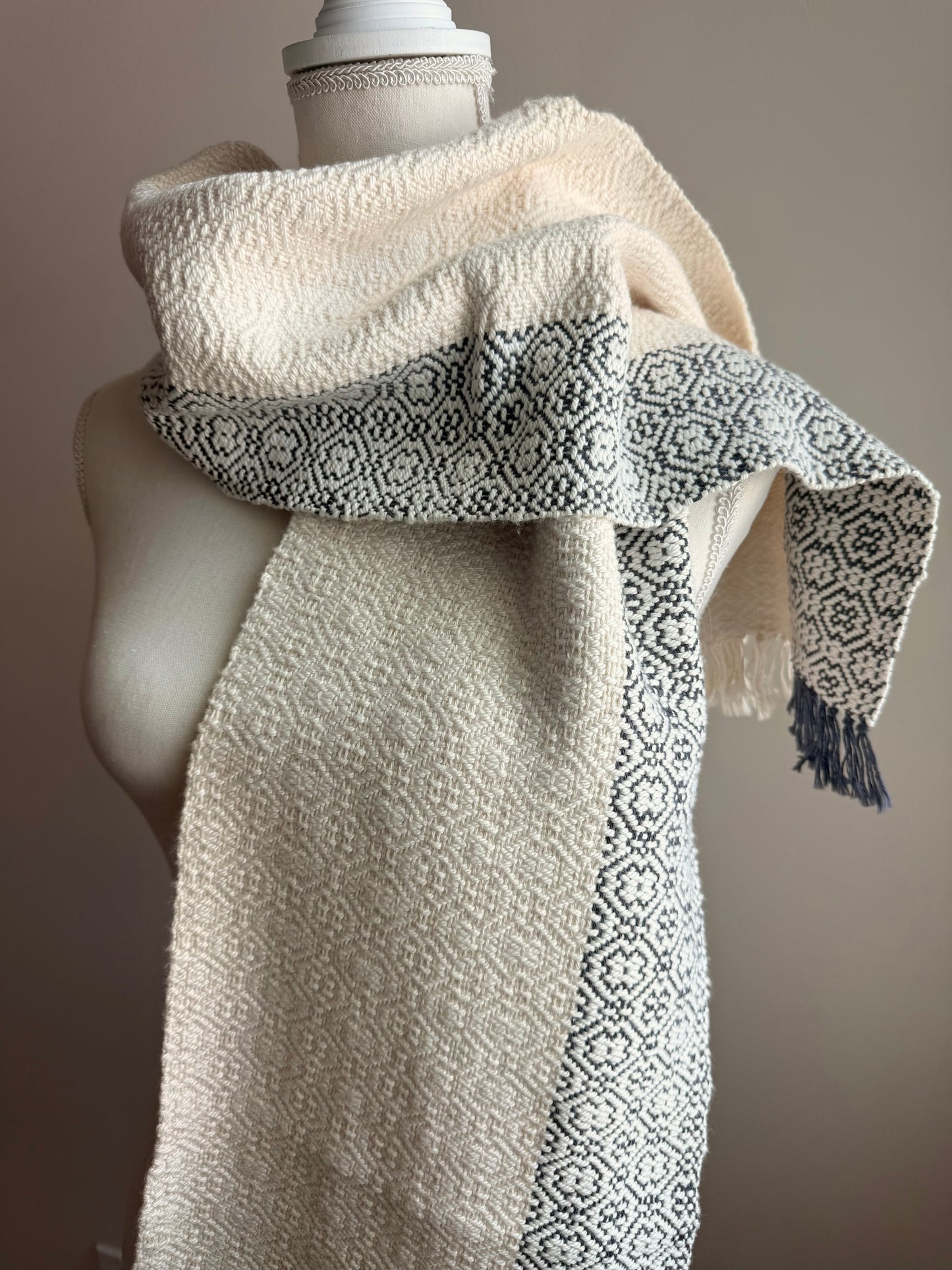 Midtown M&W Twill Scarf
