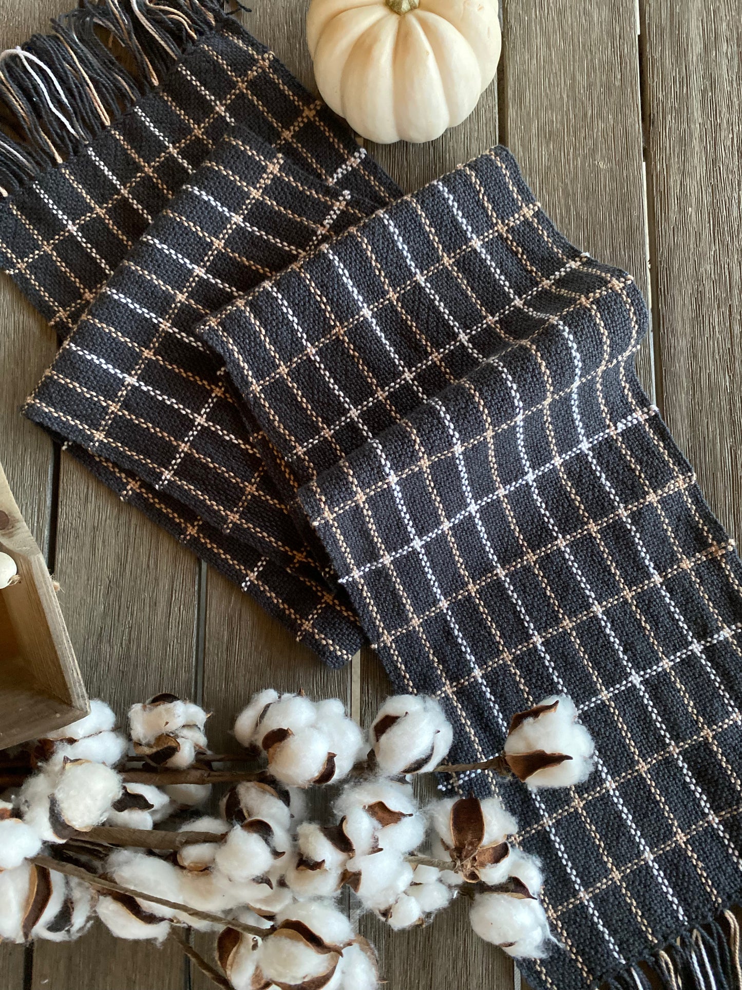 Rigid Heddle Weaving Pattern - Checkered Table Runner