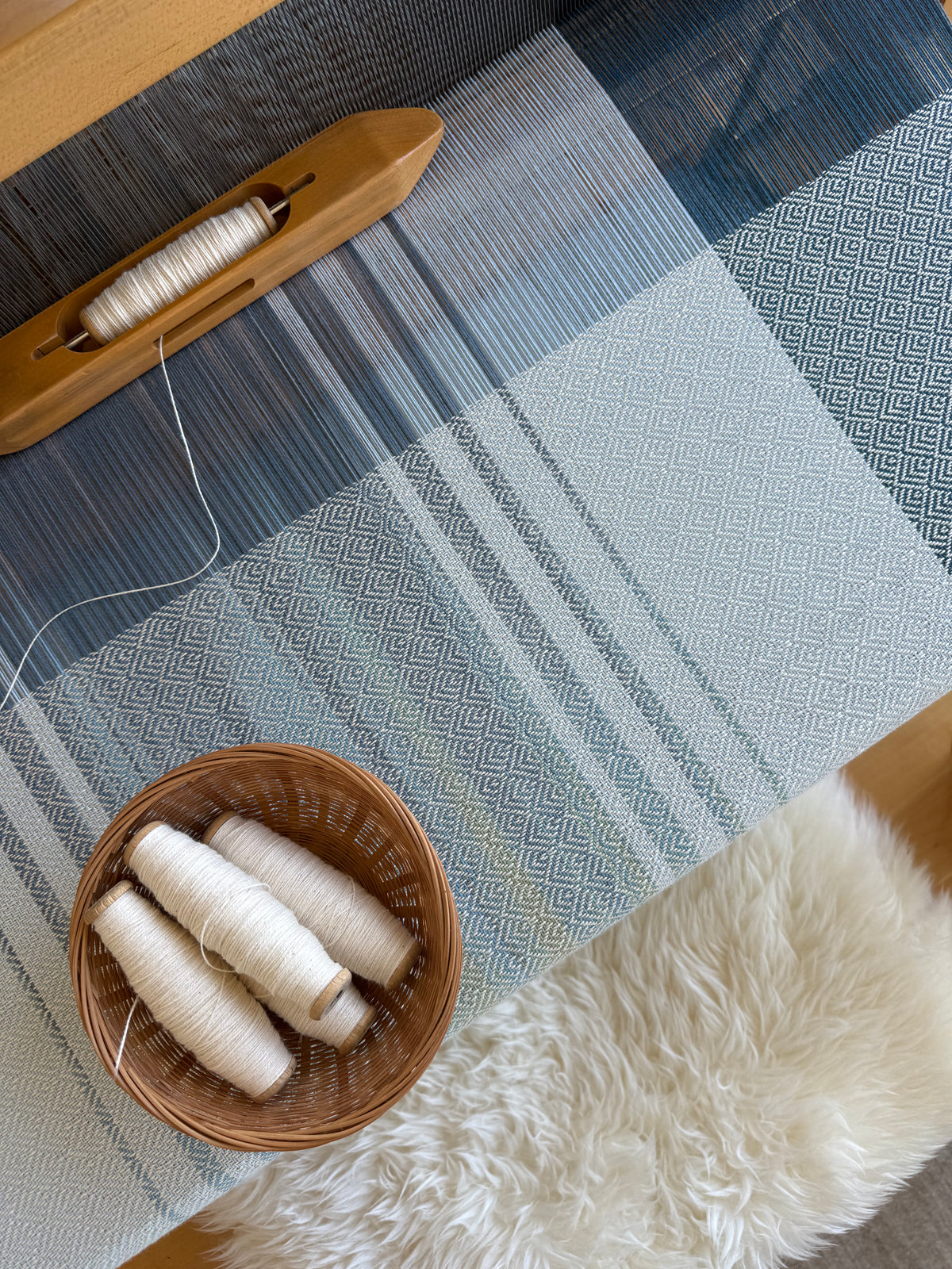8-Shaft Weaving Pattern PDF - Braids & Shells Baby Blankets