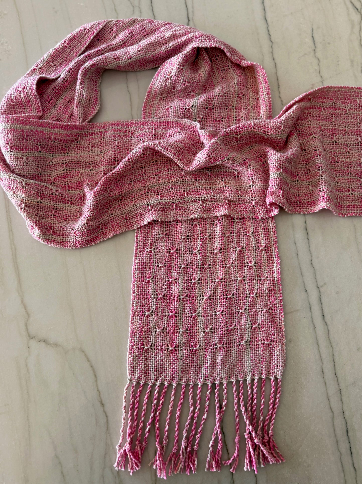 Rigid Heddle Weaving Pattern PDF - Hourglass Scarf