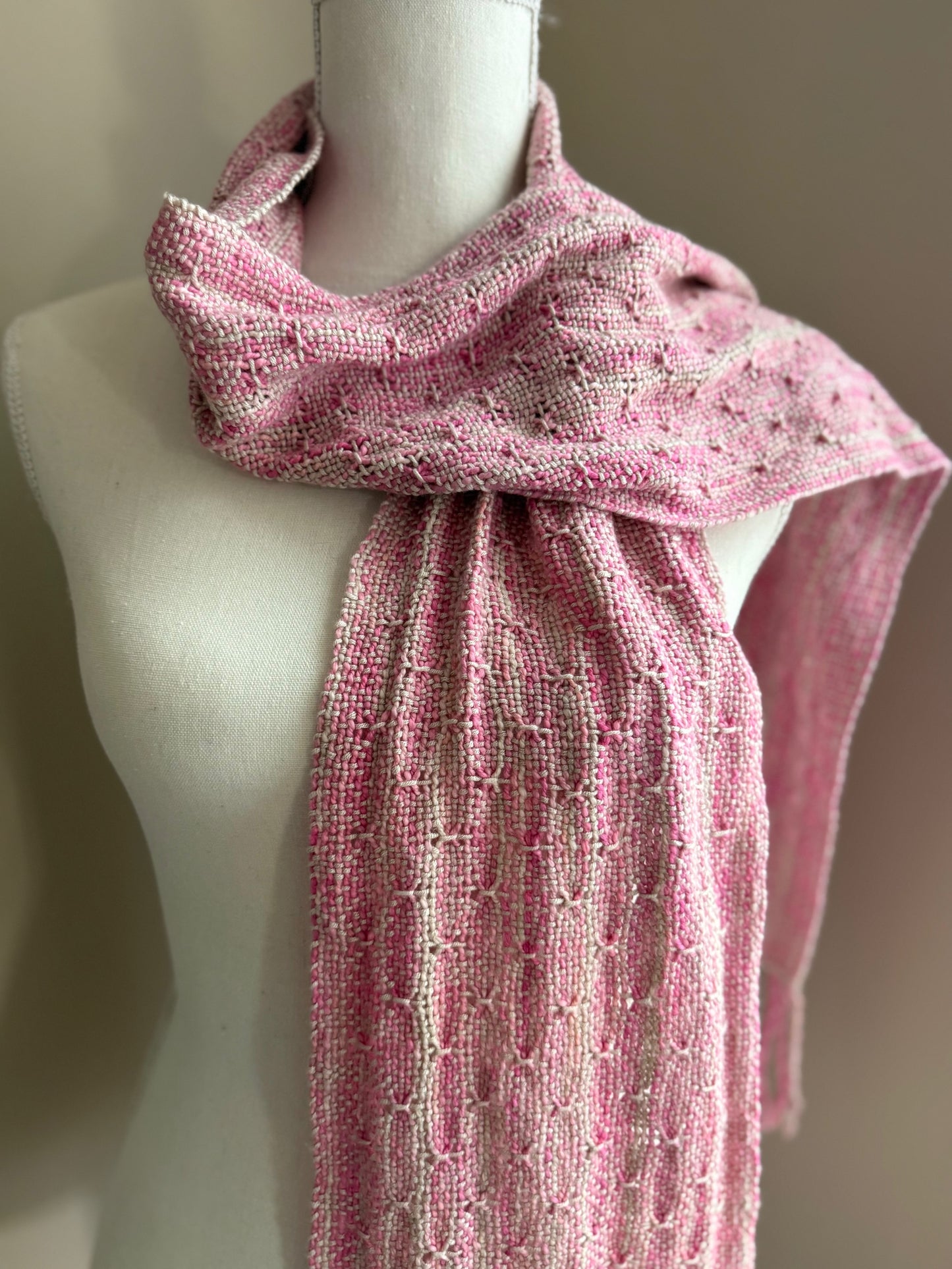 Rigid Heddle Weaving Pattern PDF - Hourglass Scarf
