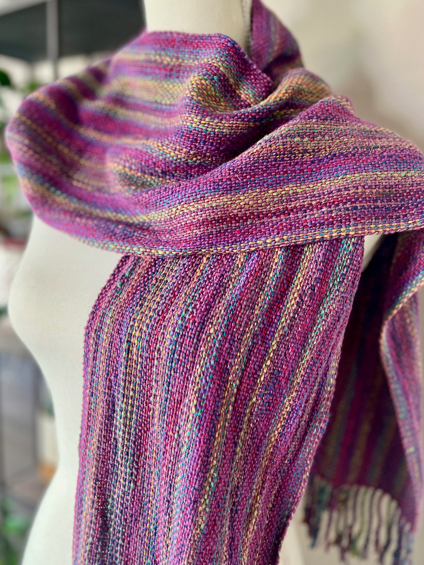 Mystic Mulberry Bamboo Scarf