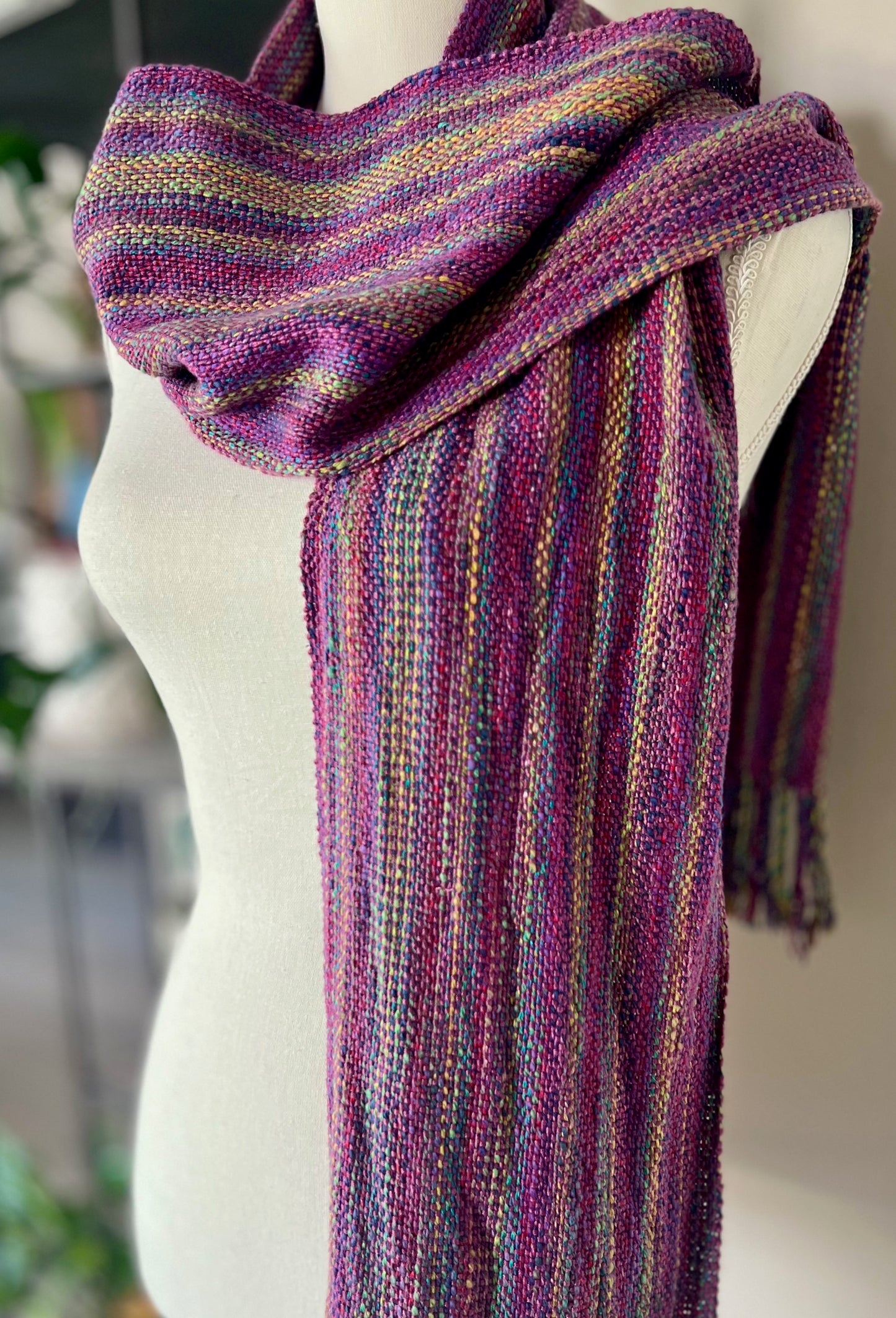 Mystic Mulberry Bamboo Scarf