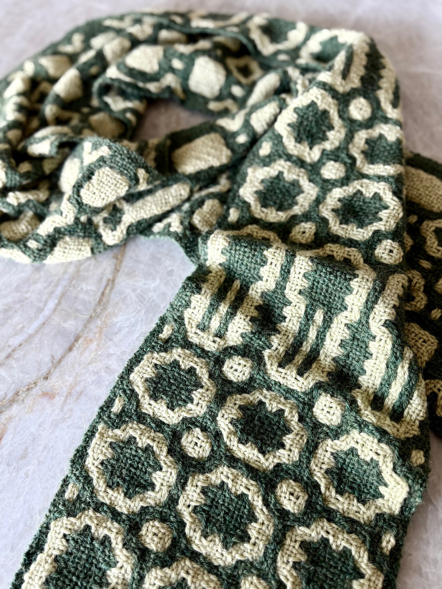 8-Shaft Weaving Pattern PDF & WIF - Keystone Scarf